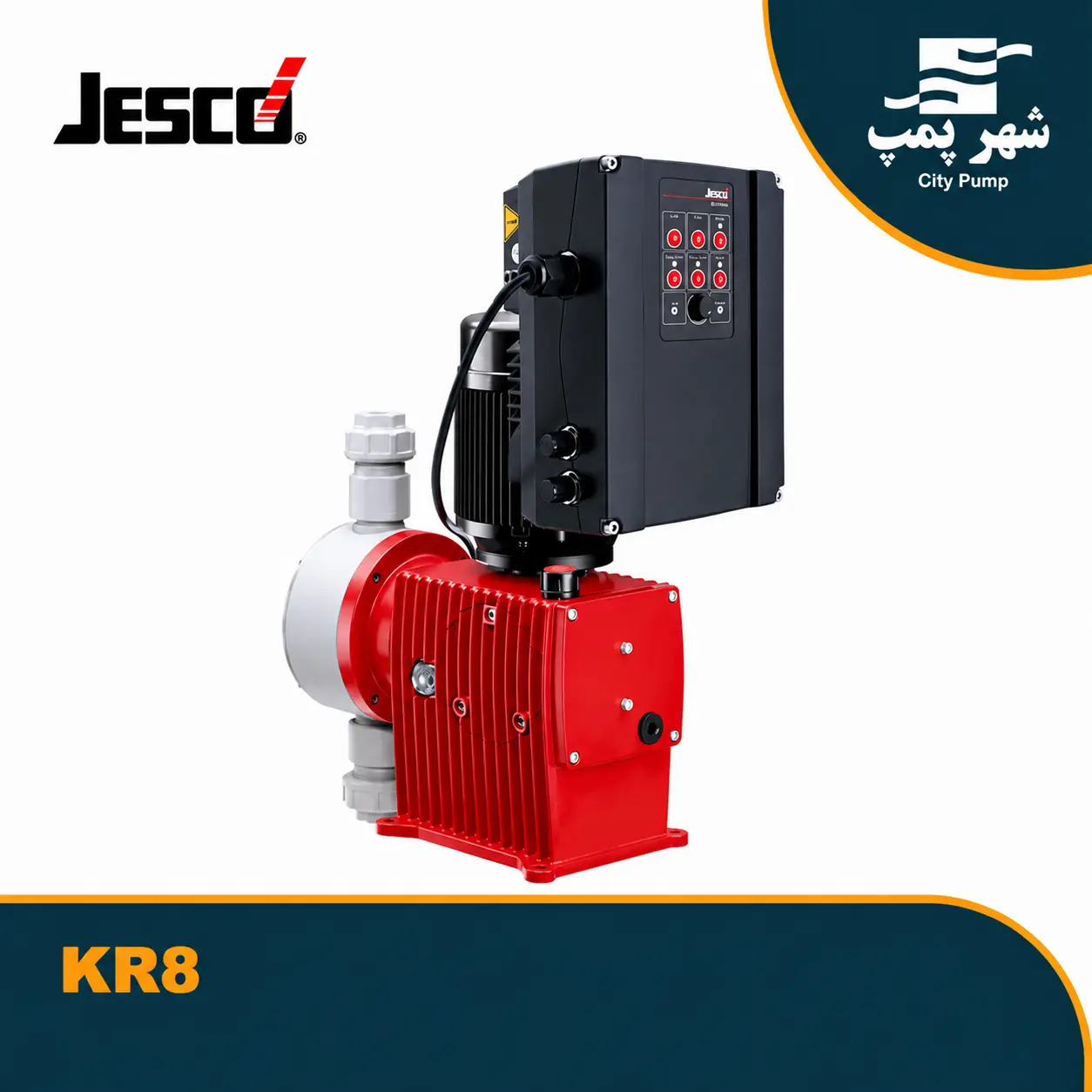 دوزینگ پمپ پیستونی KR8 برند جسکو